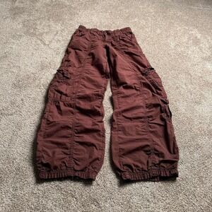 BDG CHOCOLATE BROWN Y2K CARGO PANTS